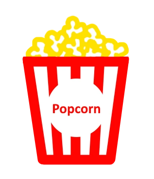 A cup of buttery popcorn with no seed oil